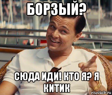 борзый? сюда иди! кто я? я китик, Мем Хитрый Гэтсби