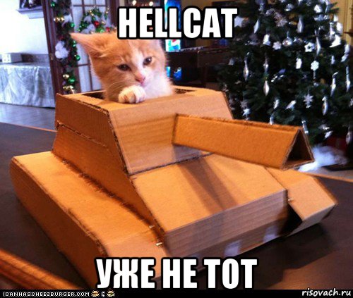 hellcat уже не тот, Мем Котэ танкист