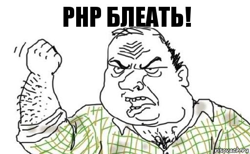 PHP блеать!, Комикс Мужик блеать