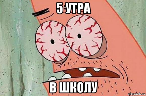 5 утра в школу