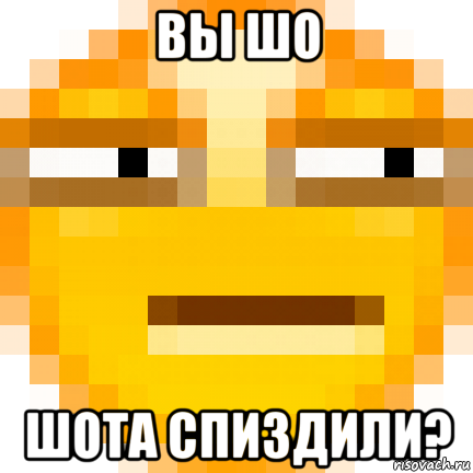 вы шо шота спиздили?