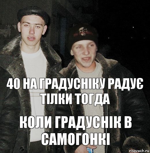 40 на градусніку радує тілки тогда коли градуснік в самогонкі, Комикс tauas