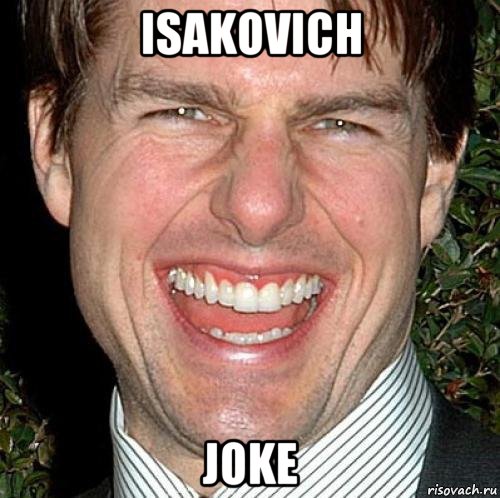 isakovich joke, Мем Том Круз