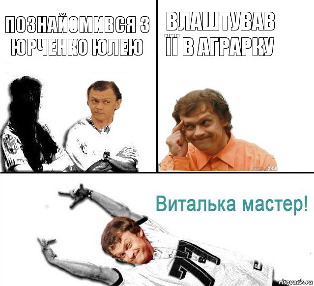 Познайомився з Юрченко Юлею влаштував ïï в аграрку