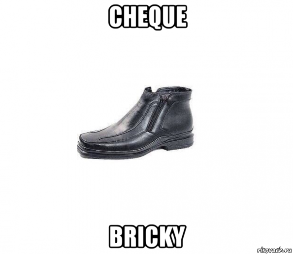 cheque bricky