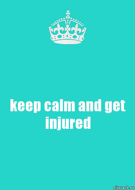 keep calm and get injured, Комикс  Keep Calm 2