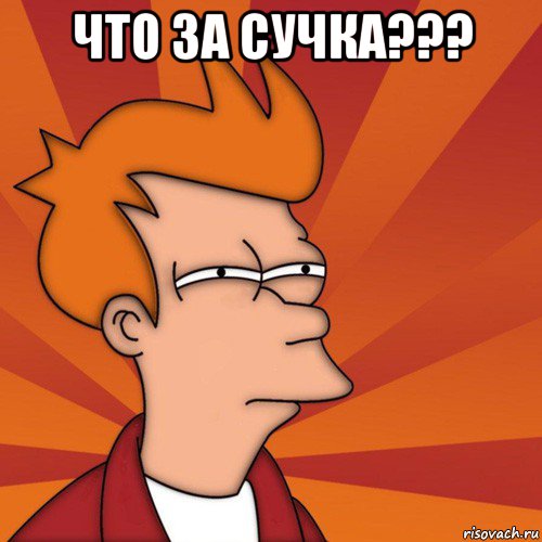 что за сучка??? 