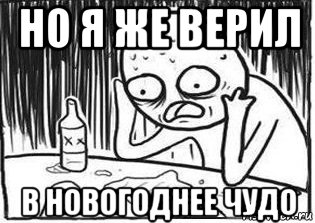но я же верил в новогоднее чудо