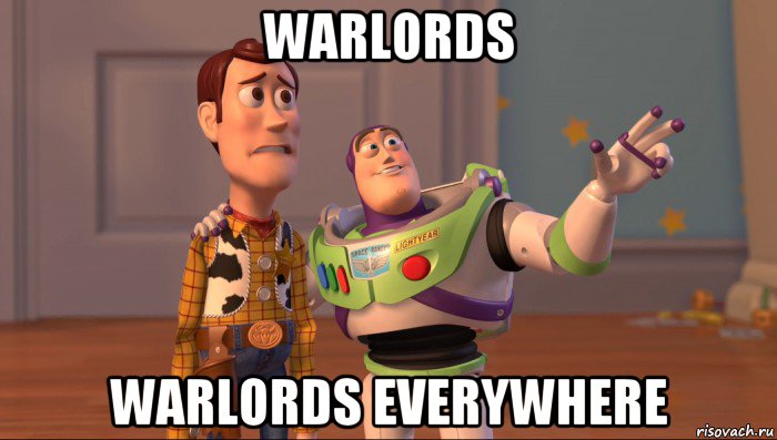 warlords warlords everywhere, Мем Они повсюду (История игрушек)