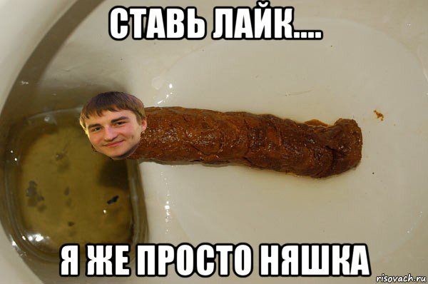 ставь лайк.... я же просто няшка