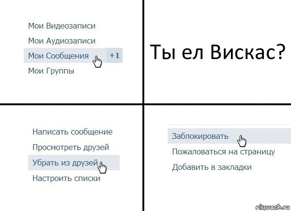 Ты ел Вискас?