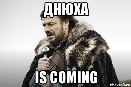 днюха is coming, Мем Winter is coming