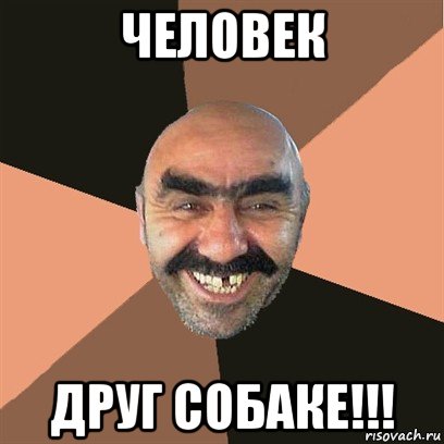 человек друг собаке!!!, Мем Я твой дом труба шатал