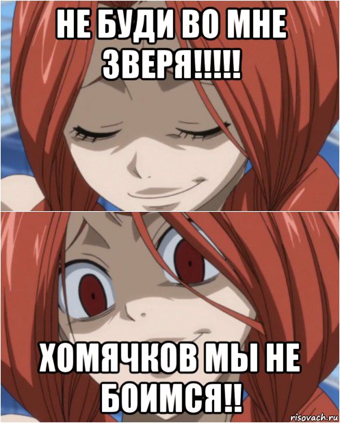 не буди во мне зверя!!!!! хомячков мы не боимся!!