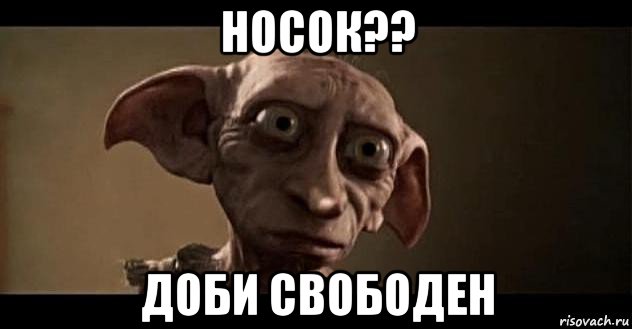 носок?? доби свободен