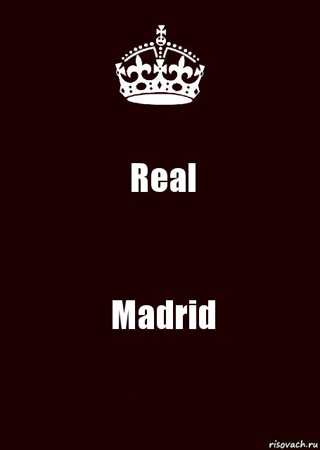 Real Madrid, Комикс keep calm