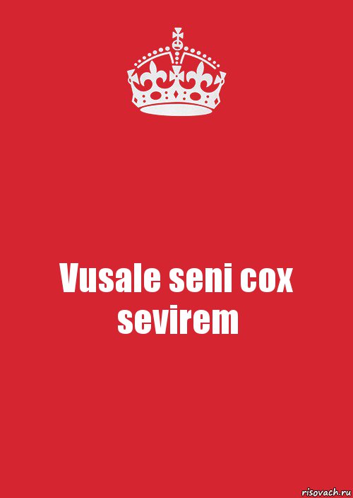 Vusale seni cox sevirem, Комикс Keep Calm 3