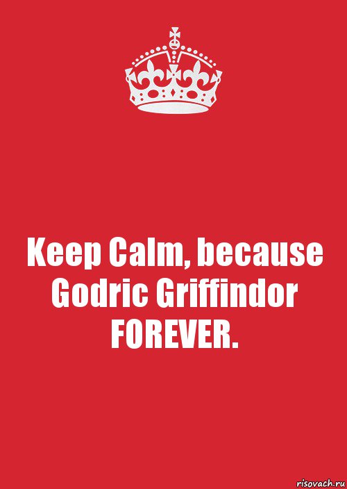 Keep Calm, because Godric Griffindor FOREVER., Комикс Keep Calm 3