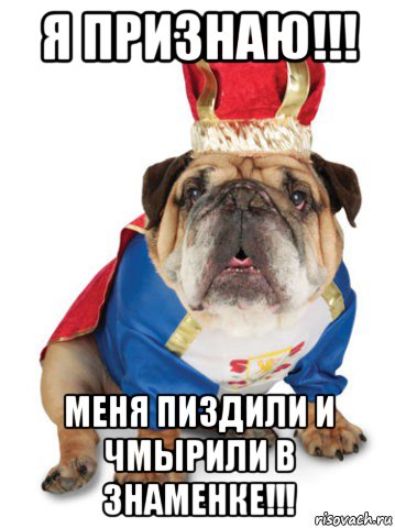 я признаю!!! меня пиздили и чмырили в знаменке!!!