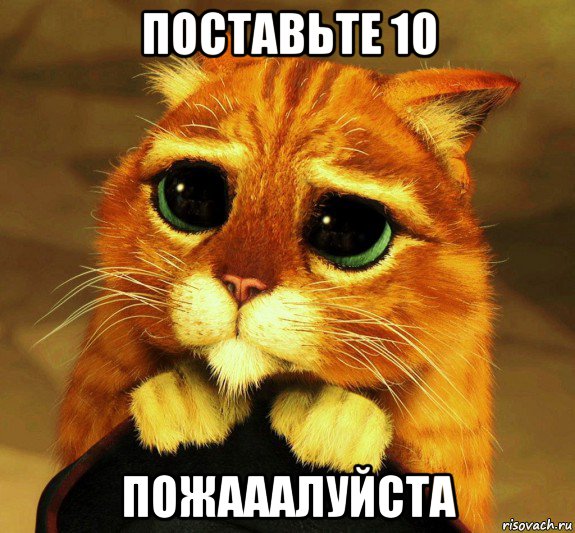 поставьте 10 пожааалуйста
