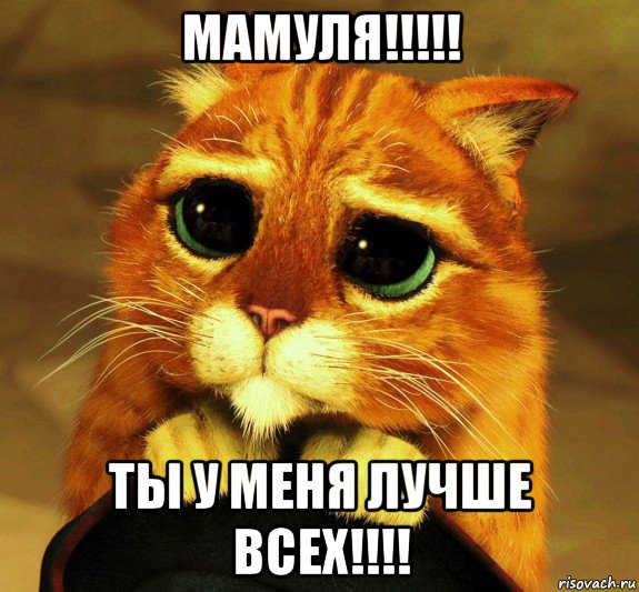 мамуля!!!!! ты у меня лучше всех!!!!