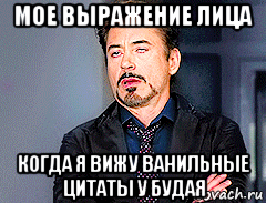 мое выражение лица когда я вижу ванильные цитаты у будая