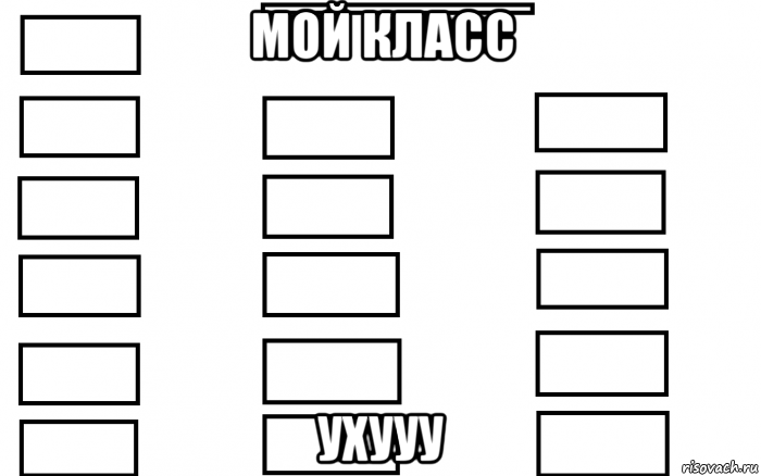 мой класс ухууу, Мем  Мой класс