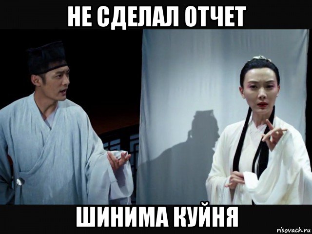не сделал отчет шинима куйня