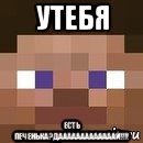 утебя есть печенька?дааааааааааааай!!!!, Мем стив