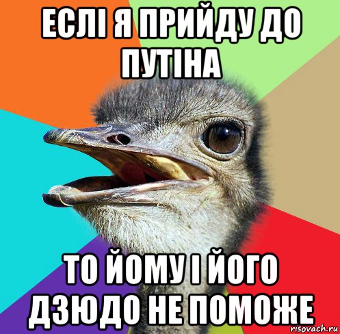 еслі я прийду до путіна то йому і його дзюдо не поможе