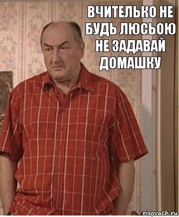 вчителько не будь люсьою не задавай домашку, Комикс Николай Петрович Воронин