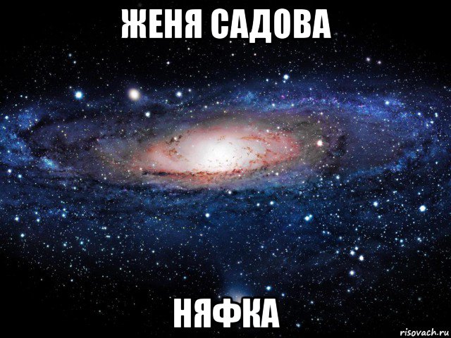 женя садова няфка, Мем Вселенная