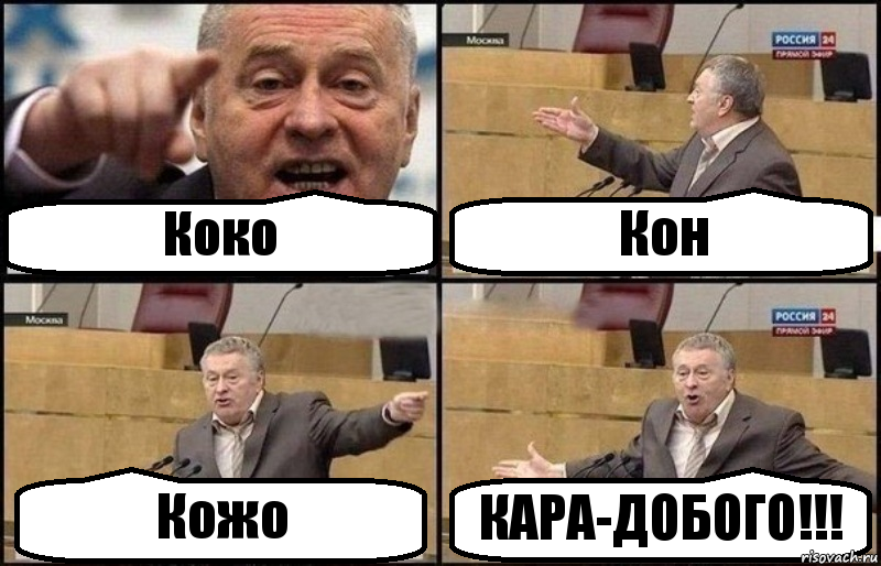 Коко Кон Кожо КАРА-ДОБОГО!!!, Комикс Жириновский