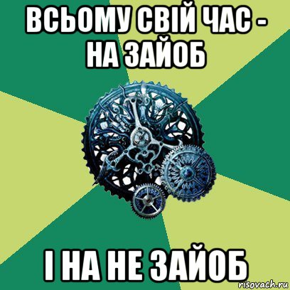 всьому свій час - на зайоб і на не зайоб, Мем Часодеи