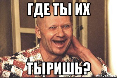 где ты их тыришь?
