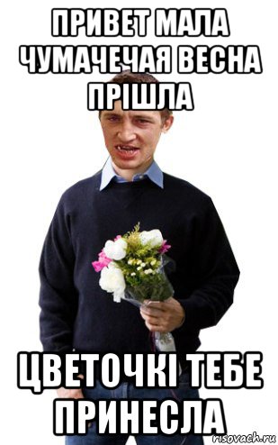 Несу Тебе Букетик Через Интернетик