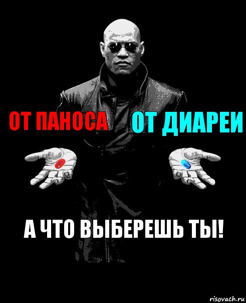 от паноса от диареи а что выберешь ты!, Комикс Выбор