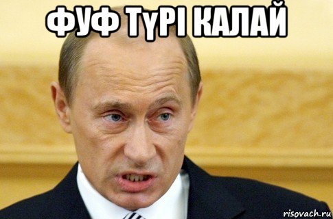 фуф түрі калай , Мем путин