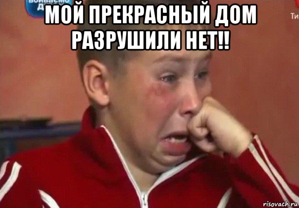 мой прекрасный дом разрушили нет!! 