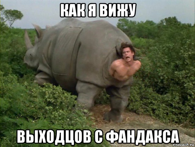 как я вижу выходцов с фандакса, Мем ЖИЗА