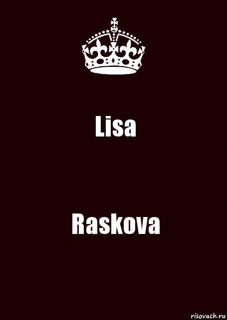 Lisa Raskova