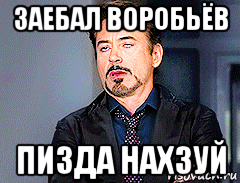 заебал воробьёв пизда нахзуй
