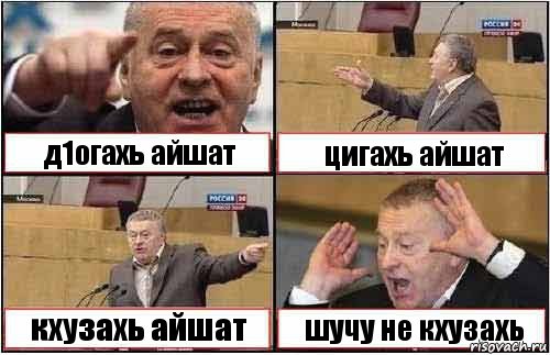 д1огахь айшат цигахь айшат кхузахь айшат шучу не кхузахь, Комикс жиреновский