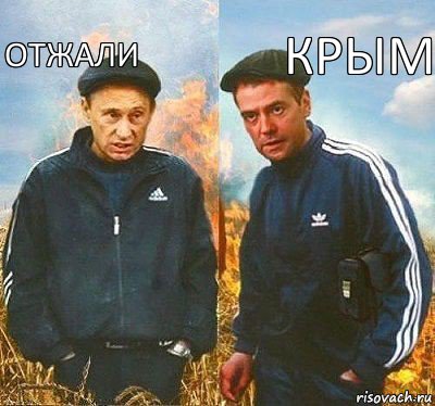 Крым Отжали, Комикс Вова и Дима