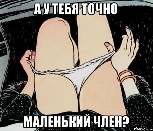 а у тебя точно маленький член?, Мем А ты точно