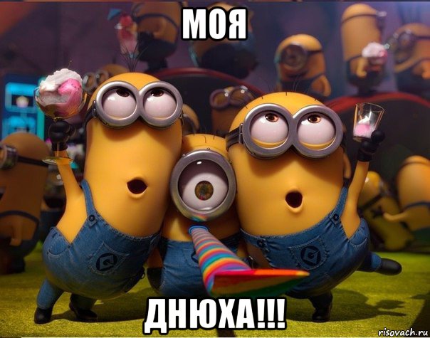 моя днюха!!!, Мем   миньоны