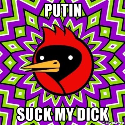 putin suck my dick, Мем Омская птица