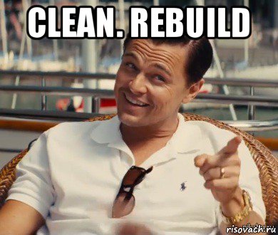 clean. rebuild , Мем Хитрый Гэтсби