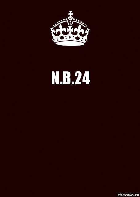 N.B.24 