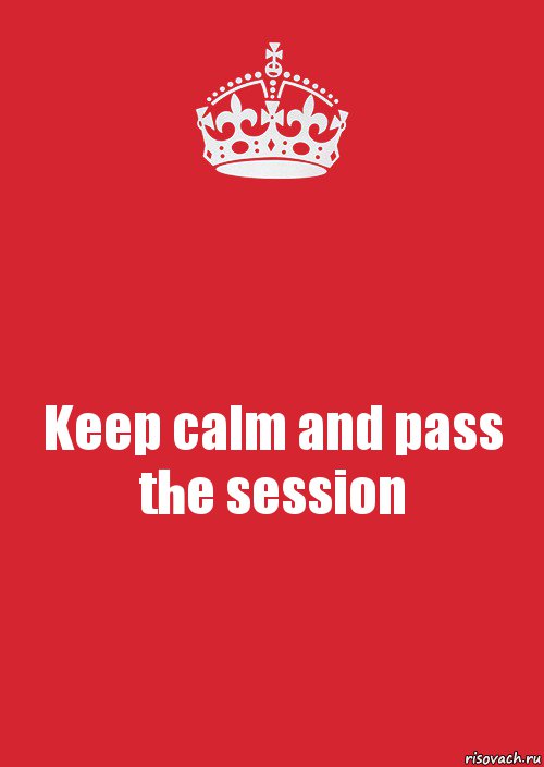 Keep calm and pass the session, Комикс Keep Calm 3